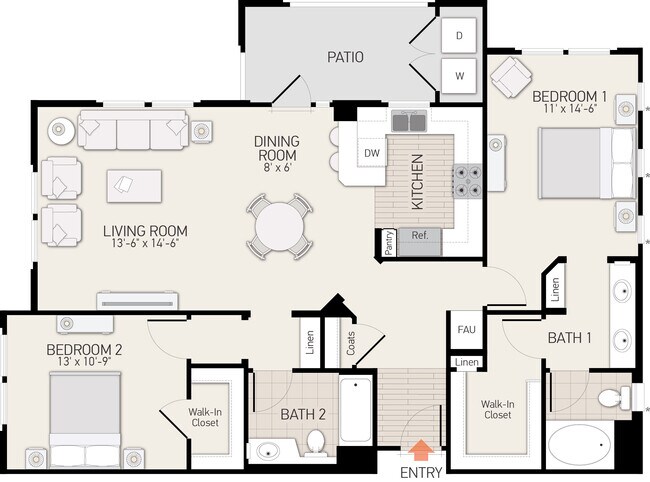 Plan 5 floor plan